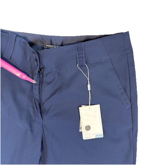Nike Golf Women Size 6 Blue Straight Pants Dri-Fit UV Stretch 256859-410 NWT $80 - Picture 8 of 16